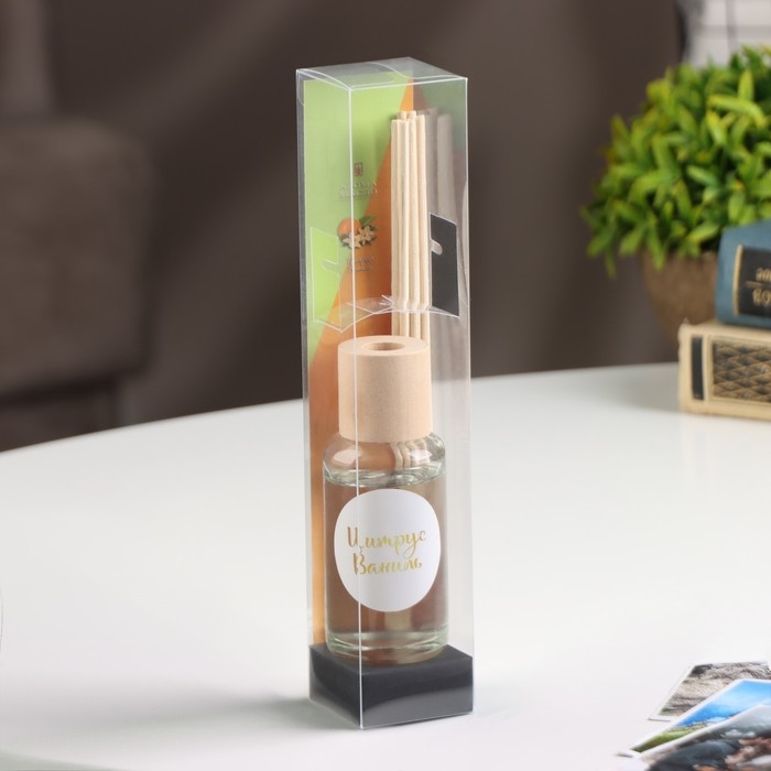 Диффузор ароматический  Диффузор ароматический "Модерн", 50 мл, цитрус и ваниль, "Богатство Аромата"