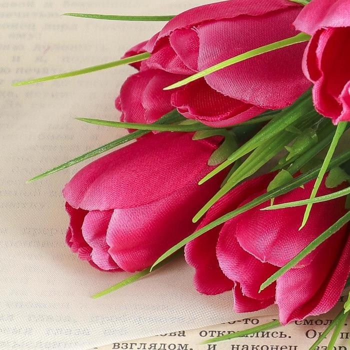 Букет Букет "Тюльпаны" 32 см, микс