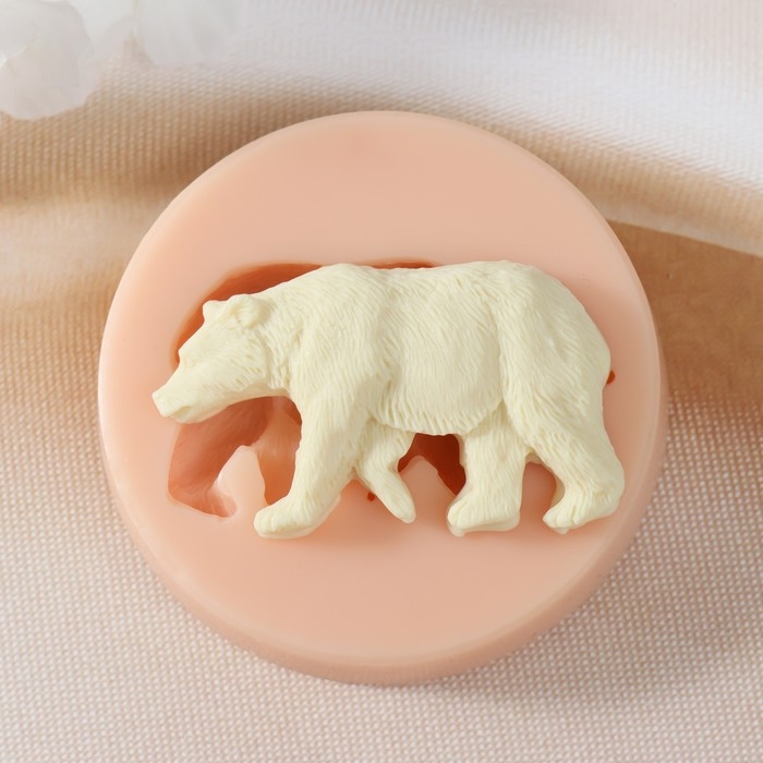 Молд силикон Молд силикон "Медведь" 5,5х3,3х1 см