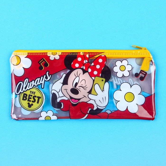 Пенал мягкий, 10х21 см, Минни Маус Пенал мягкий, 10х21 см, Минни Маус