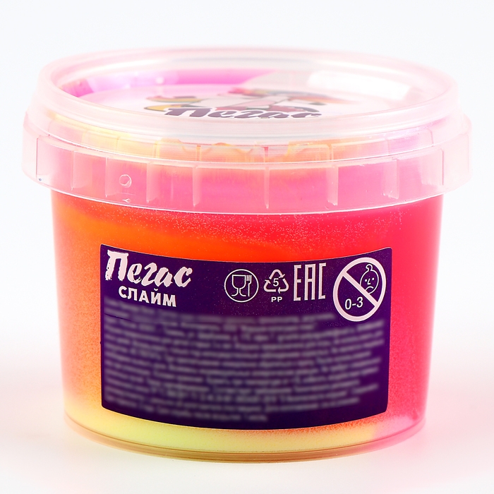 Слайм «Зефирка», цвет жёлтый и маджента, 100 г Слайм «Зефирка», цвет жёлтый и маджента, 100 г
