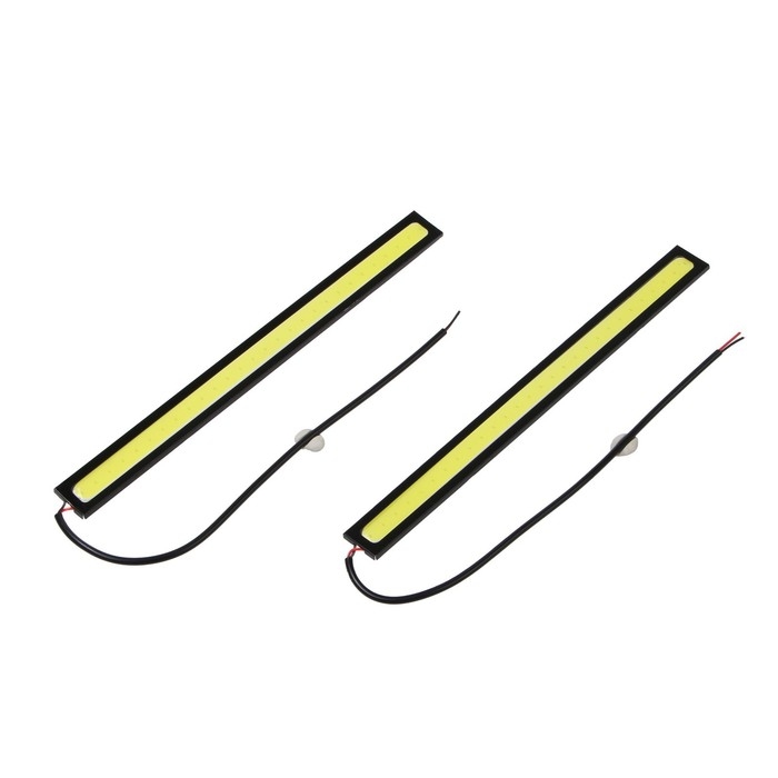 Дневные ходовые огни Skyway, 12 В, COB диоды, 145 х 15 мм, набор 2 шт, S01501032 Дневные ходовые огни Skyway, 12 В, COB диоды, 145 х 15 мм, набор 2 шт, S01501032