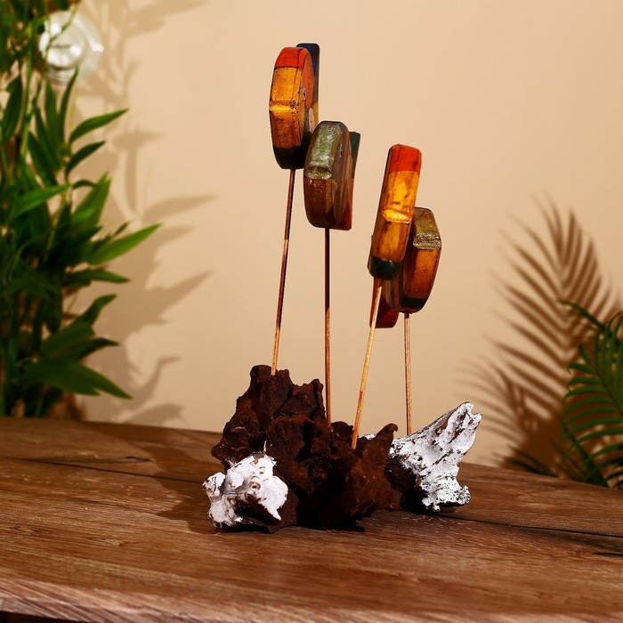 Сувенир Сувенир "Рыбки" дерево 40х20х30 см