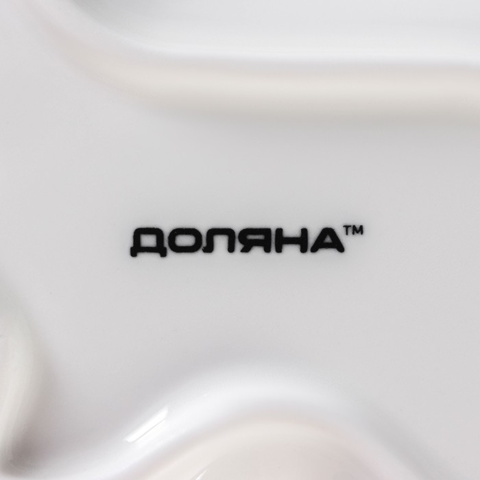 Блюдо керамическое глубокое «Милашки. Зайка», 300 мл, 17,5×12,6×4 см, цвет белый Блюдо керамическое глубокое «Милашки. Зайка», 300 мл, 17,5×12,6×4 см, цвет белый