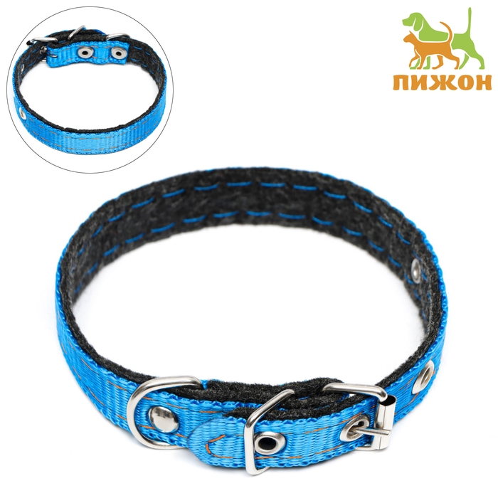 Ошейник капроновый, 30 х 1,2 см, безразмерный, микс цветов Ошейник капроновый, 30 х 1,2 см, безразмерный, микс цветов