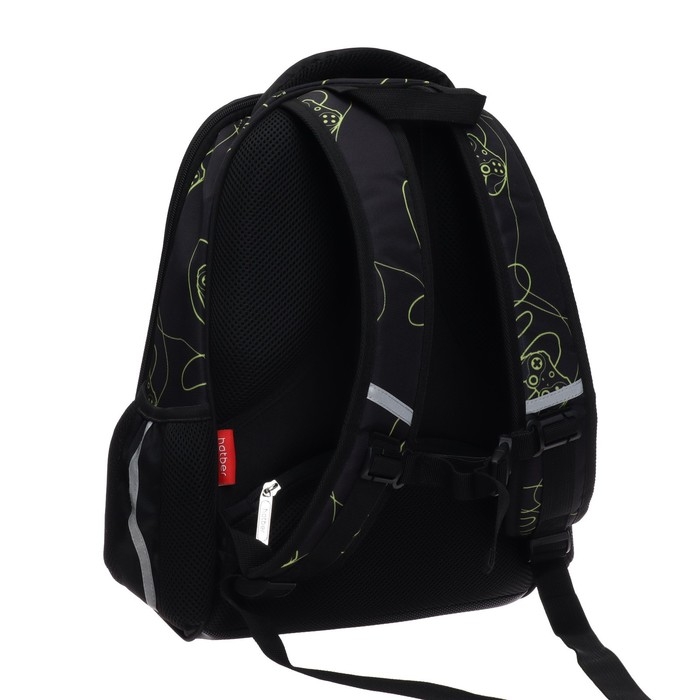 Рюкзак каркасный Hatber Ergonomic light CYBER SPORT, 38 х 29 х 12,5 см