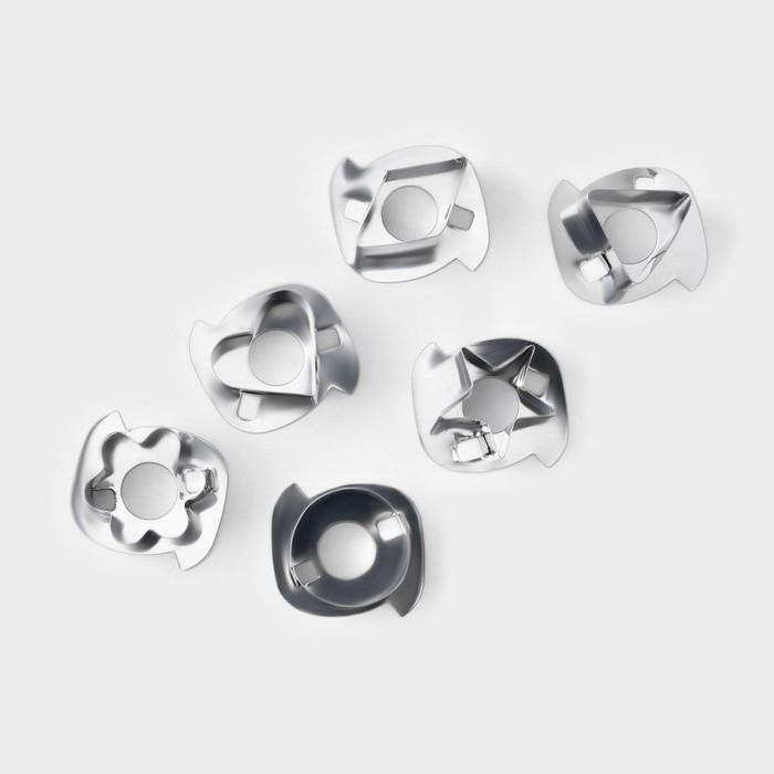 Форма для вырезания печенья с 5 сменными насадками Форма для вырезания печенья с 5 сменными насадками