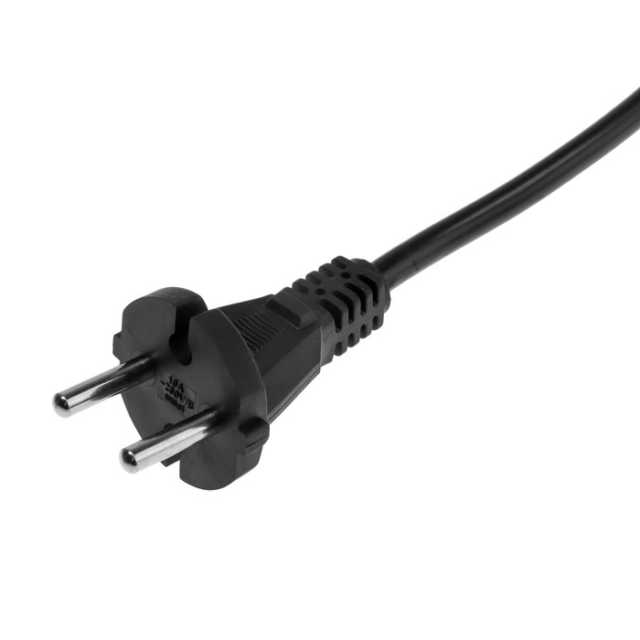 Удлинитель Uniel Standart, 3 розетки, 5 м, 10 А, 2500 Вт, без з/к, черный Удлинитель Uniel Standart, 3 розетки, 5 м, 10 А, 2500 Вт, без з/к, черный