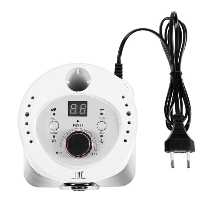 Аппарат для маникюра и педикюра TNL Iron-Pro, 35 000 об/мин, 40 Вт, чёрно-белый Аппарат для маникюра и педикюра TNL Iron-Pro, 35 000 об/мин, 40 Вт, чёрно-белый