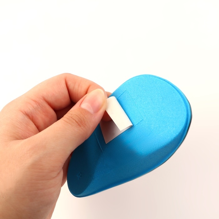 Супинаторы для обуви, на клеевой основе, 10,5 × 5,1 см, пара, цвет чёрный