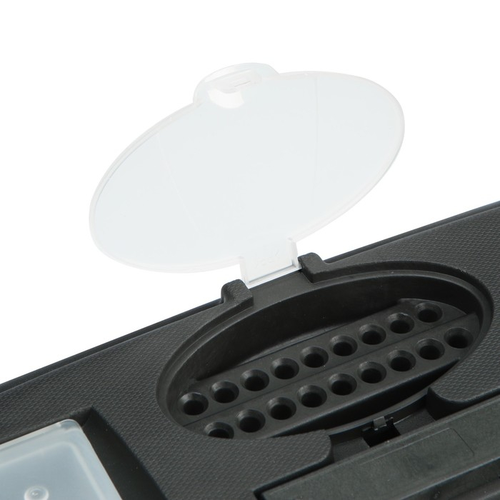 Ящик для инструмента ТУНДРА, 16 Ящик для инструмента ТУНДРА, 16", 410 х 220 х 195 мм, пластиковый