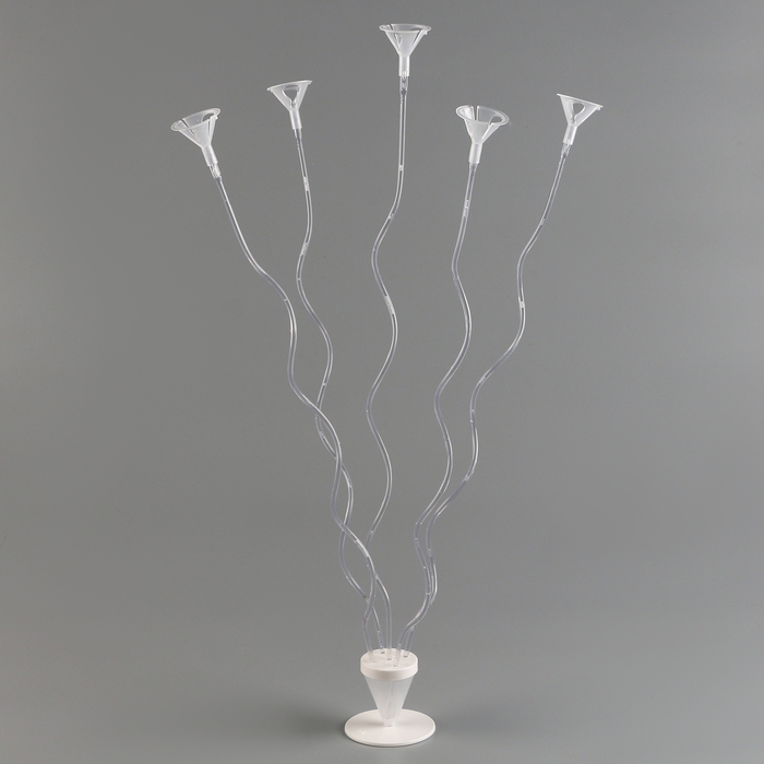 Набор «ВОЛНА», палочка+держатель+подставка, набор 5 шт., белый Набор «ВОЛНА», палочка+держатель+подставка, набор 5 шт., белый