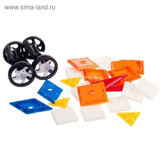 Конструктор магнитный «Магический магнит», 75 деталей Конструктор магнитный «Магический магнит», 75 деталей