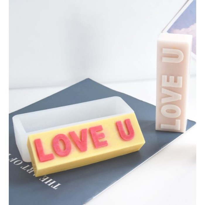 Молд силикон Молд силикон "Люблю тебя" 3,5х5,4х14 см