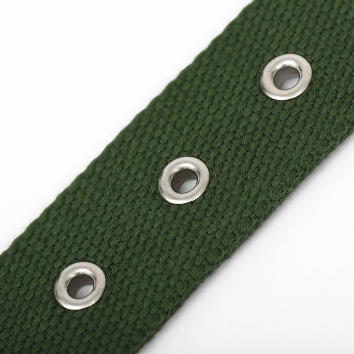 Ошейник брезентовый однослойный, 72 х 3,5 см, хаки Ошейник брезентовый однослойный, 72 х 3,5 см, хаки