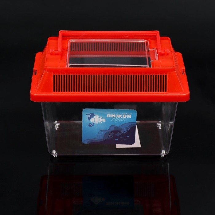 Переноска прямоугольная, 17,6 х 11,2 х 13 см, красный Переноска прямоугольная, 17,6 х 11,2 х 13 см, красный