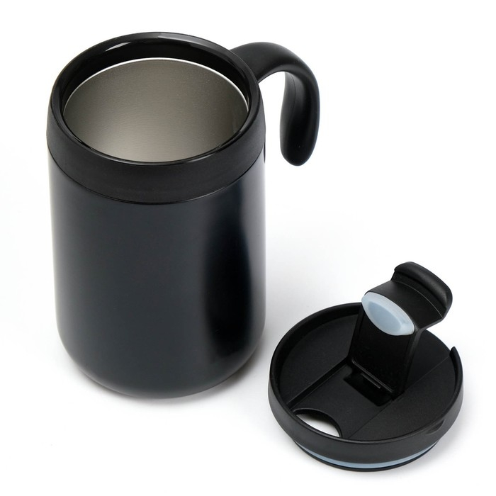 Термокружка, 450 мл, Hot & Сool, сохраняет тепло 12 часов, 13 х 16 см, черная Термокружка, 450 мл, Hot & Сool, сохраняет тепло 12 часов, 13 х 16 см, черная