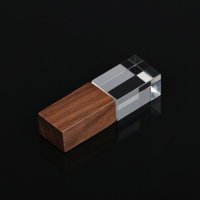 Флешка E 310 Wood BL, 32 ГБ, USB2.0, чт до 25 Мб/с, зап до 15 Мб/с, кристалл в дереве