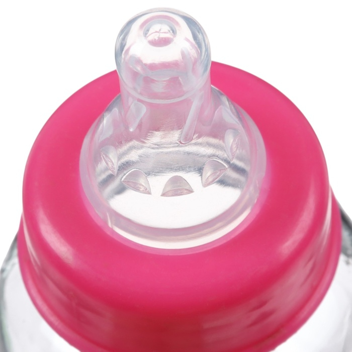 Бутылочка для кормления, классическое горло, стекло, быстрый поток, от 6 мес., 150 мл., цвет МИКС Бутылочка для кормления, классическое горло, стекло, быстрый поток, от 6 мес., 150 мл., цвет МИКС