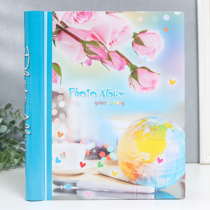 Фотоальбом магнитный 20 листов Фотоальбом магнитный 20 листов "Цветочный" МИКС 29х24,5х2,5 см