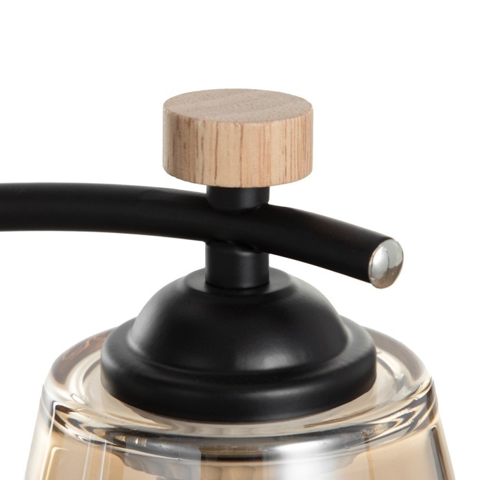 Люстра Люстра "Алатея" 5хЕ27 40Вт чёрный 58х58х27 см BayerLux