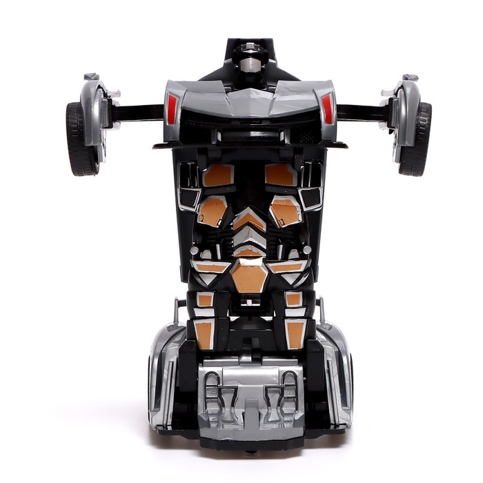 Робот инерционный «Спорткар», трансформируется при столкновении, цвета МИКС