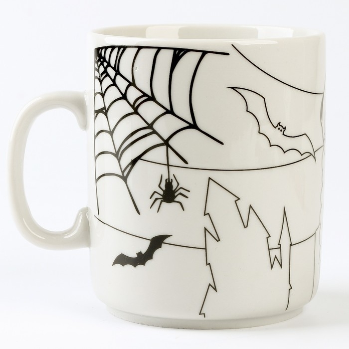 Роспись кружки красками (частичное заполнение) &laquo;Девочка с косичками&raquo;