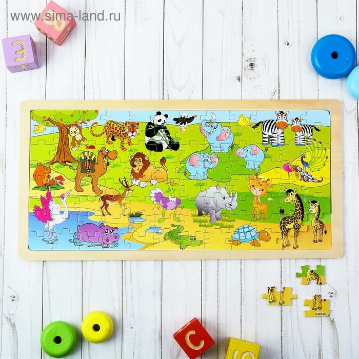 Пазл большой «Звери» Пазл большой «Звери»