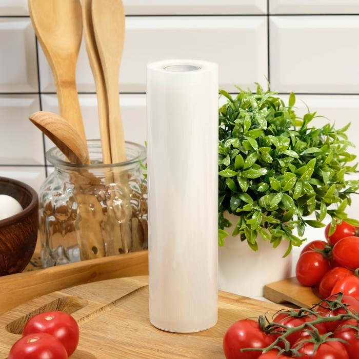 Пакеты для вакууматора, рифленые, в рулоне, 20 x 500 см Пакеты для вакууматора, рифленые, в рулоне, 20 x 500 см