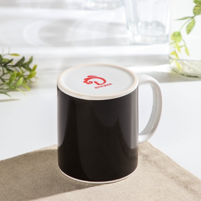 Кружка - хамелеон керамическая Доляна «С праздником весны тебя!», 350 мл, цвет сиреневый Кружка - хамелеон керамическая Доляна «С праздником весны тебя!», 350 мл, цвет сиреневый