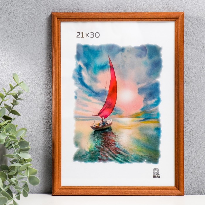 Фоторамка 21х30 см (1701) дерево Фоторамка 21х30 см (1701) дерево