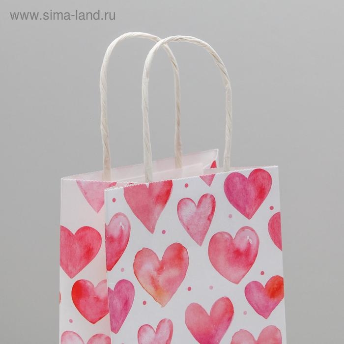 Пакет подарочный крафтовый, упаковка, «Happy», 12 х 21 х 9 см Пакет подарочный крафтовый, упаковка, «Happy», 12 х 21 х 9 см