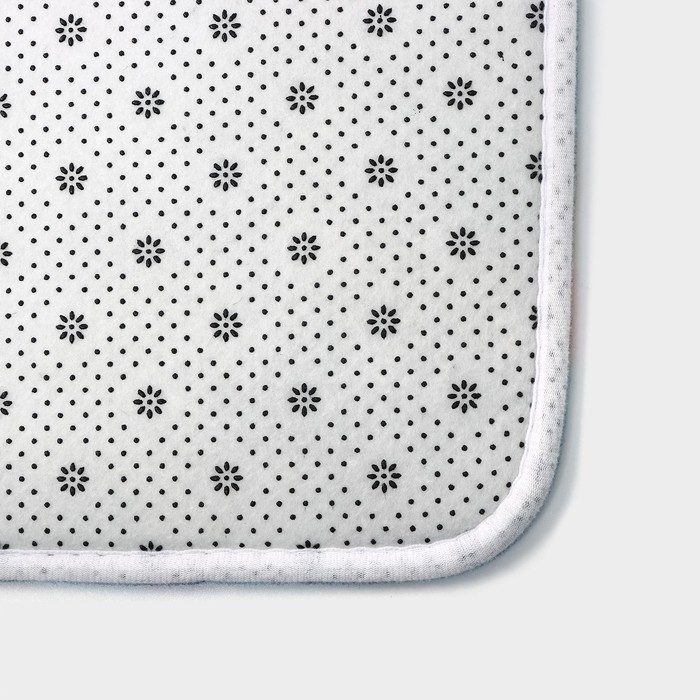 Коврики для ванной и туалета Доляна «Дельфин», 3 шт: 35×39, 40×50, 45×75 см