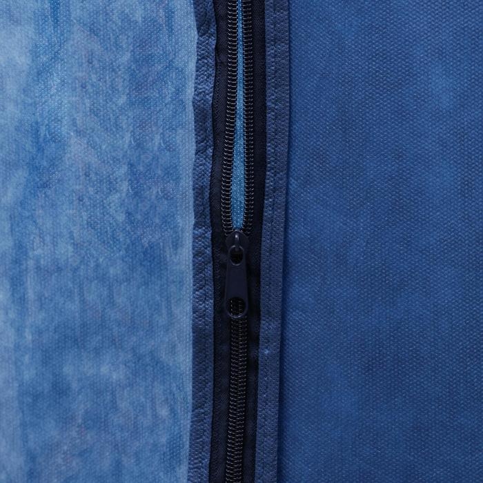 Чехол для одежды, 60×120 см, спанбонд, цвет синий Чехол для одежды, 60×120 см, спанбонд, цвет синий