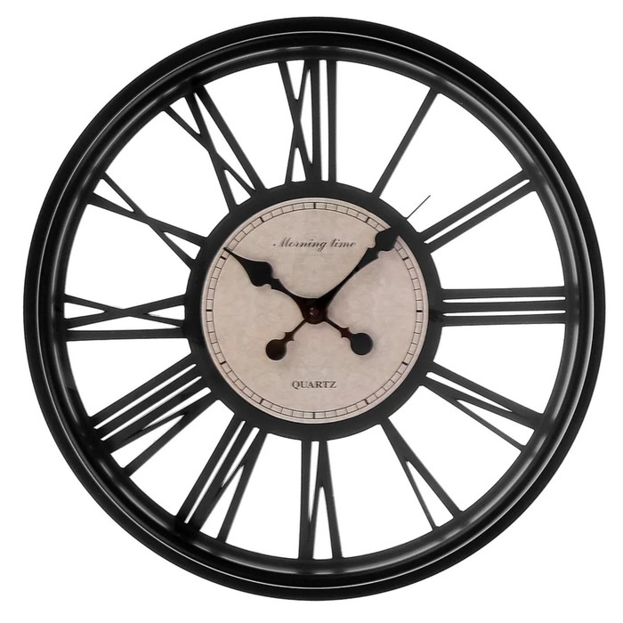 Часы настенные интерьерные большие Лофт, d-51 см Часы настенные интерьерные большие Лофт, d-51 см