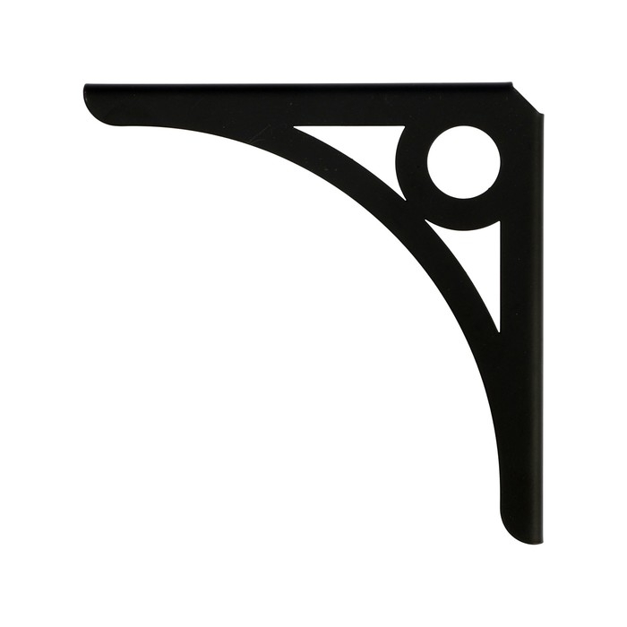 Кронштейн DECOR, 145х145, 2 шт, цвет черный Кронштейн DECOR, 145х145, 2 шт, цвет черный