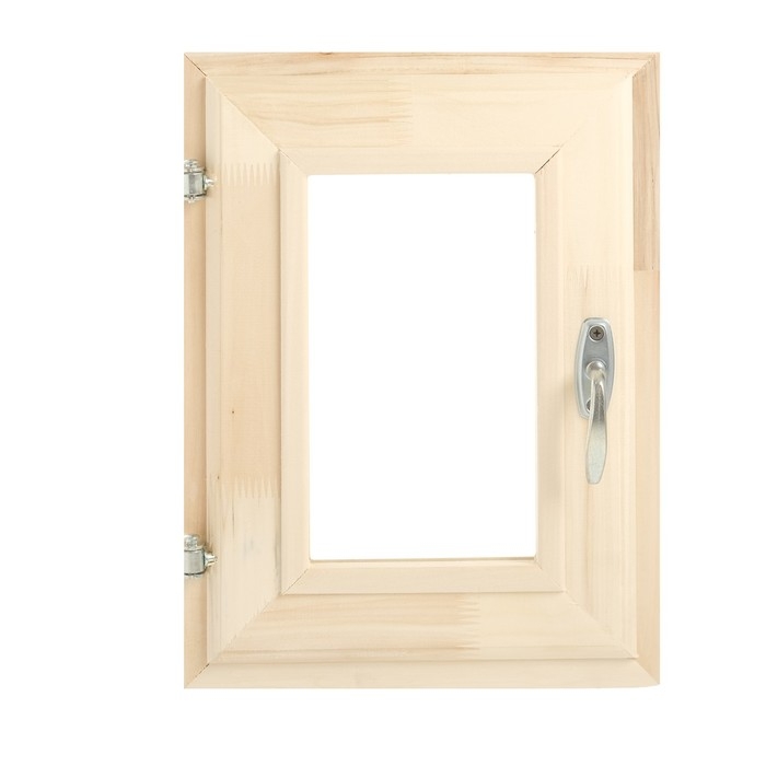 Окно, 40х30 см, двойное стекло, ЛИПА Окно, 40х30 см, двойное стекло, ЛИПА