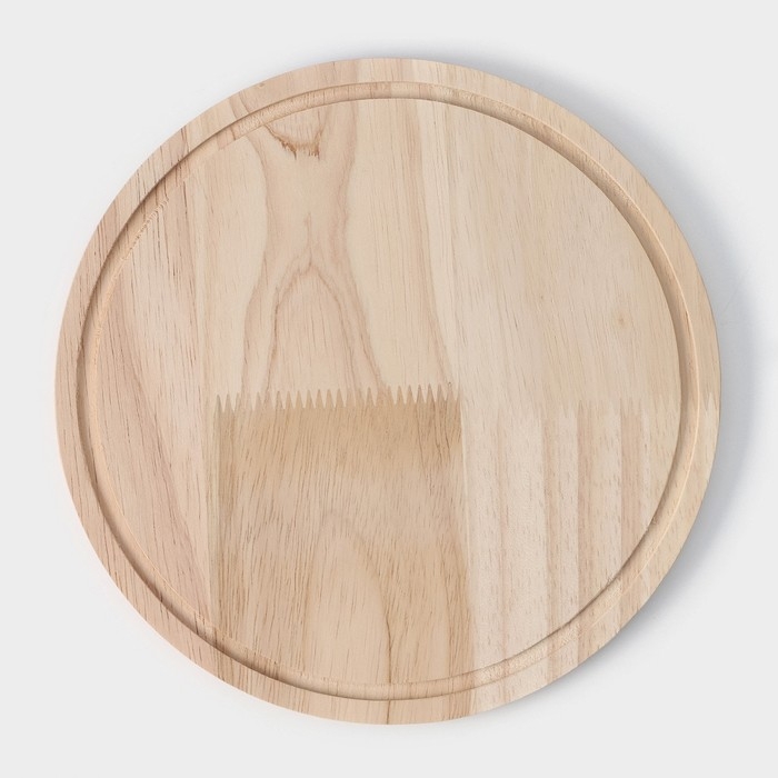 Доска разделочная Magistro «Дубрава», d=20 см, дуб