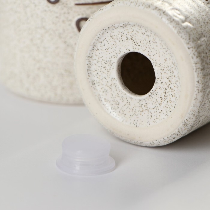 Набор керамический для специй и масел «Домик в деревне», 4 предмета: солонка 115 мл, перечница 115 мл, бутыль для масла 350 мл, бутыль для уксуса 350 мл Набор керамический для специй и масел «Домик в деревне», 4 предмета: солонка 115 мл, перечница 115 мл, бутыль для масла 350 мл, бутыль для уксуса 350 мл