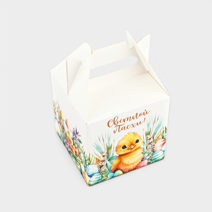Коробка складная «Светлой Пасхи!», 14 х 14 х 14 см Коробка складная «Светлой Пасхи!», 14 х 14 х 14 см