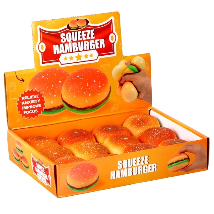 Мялка «Гамбургер», цвета МИКС Мялка «Гамбургер», цвета МИКС