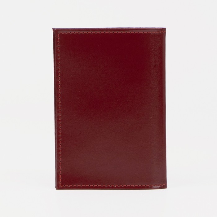 Обложка для военного билета, цвет красный Обложка для военного билета, цвет красный