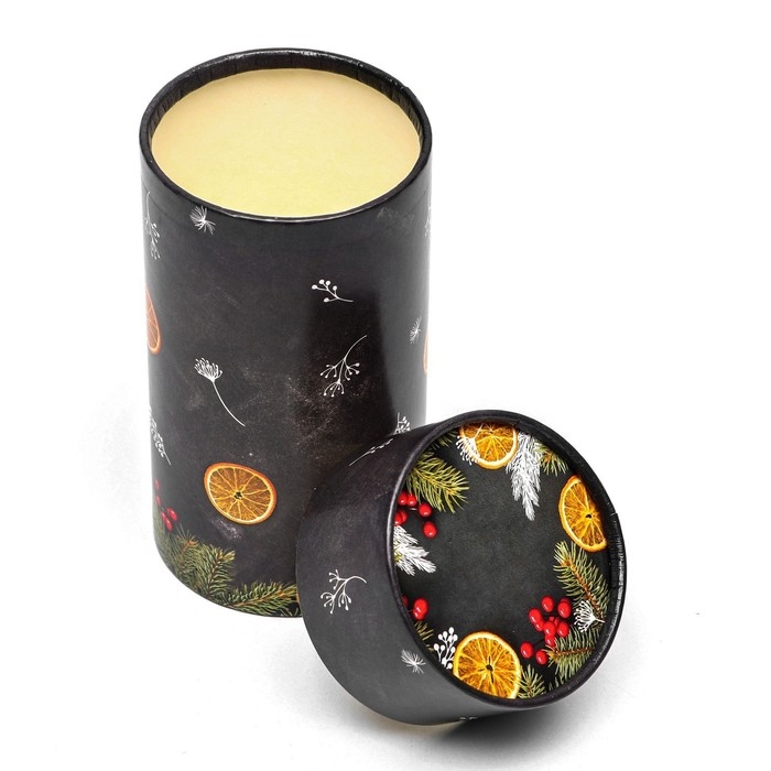 Коробка  Коробка "Мандарины" завальцованная без окна 8 х 14,5 см