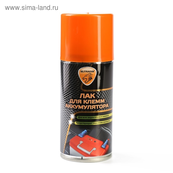 Лак для клемм аккумулятора Элтранс, защитный, 210 мл, аэрозоль EL-0709.02 Лак для клемм аккумулятора Элтранс, защитный, 210 мл, аэрозоль EL-0709.02