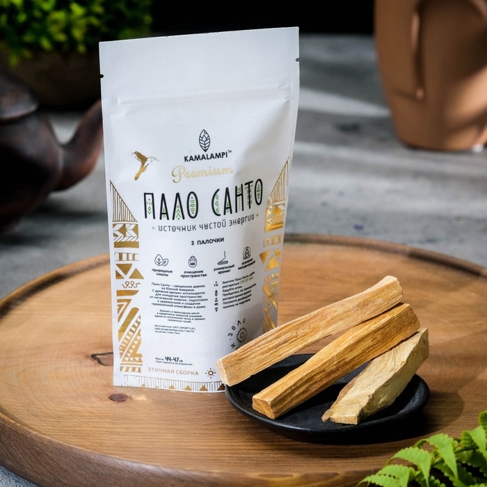 Набор благовоний Набор благовоний "Пало Санто. Премиум", 3 палочки, 45 гр