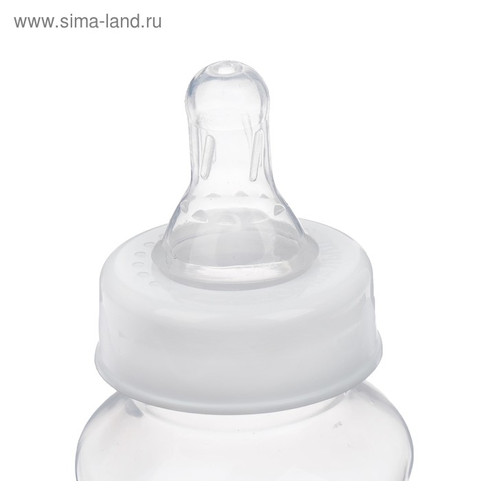 Бутылочка для кормления, классическое горло, приталенная, 150 мл., от 0 мес., цвет белый Бутылочка для кормления, классическое горло, приталенная, 150 мл., от 0 мес., цвет белый