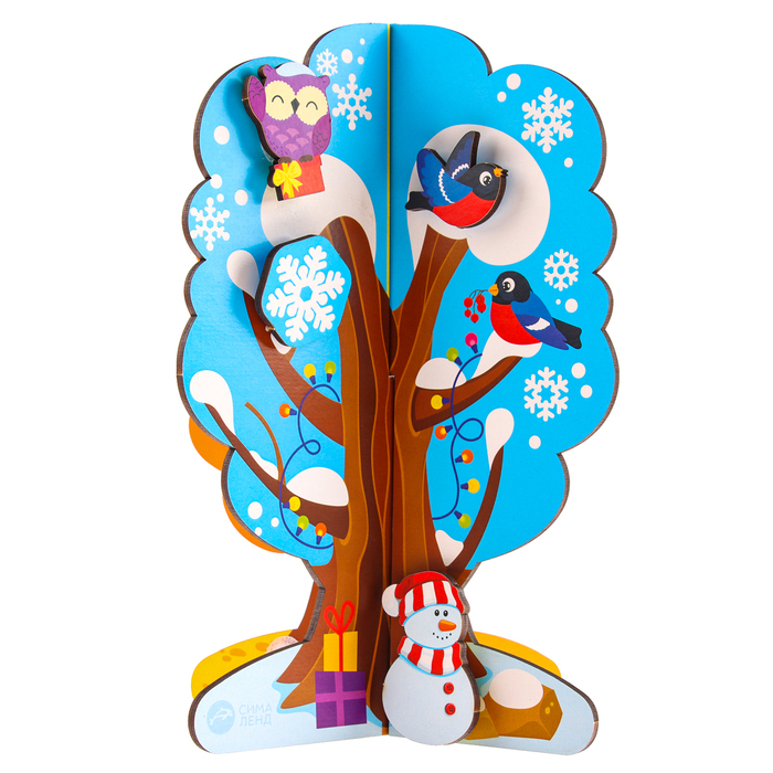 Головоломка «Липучки. Времена года» Головоломка «Липучки. Времена года»