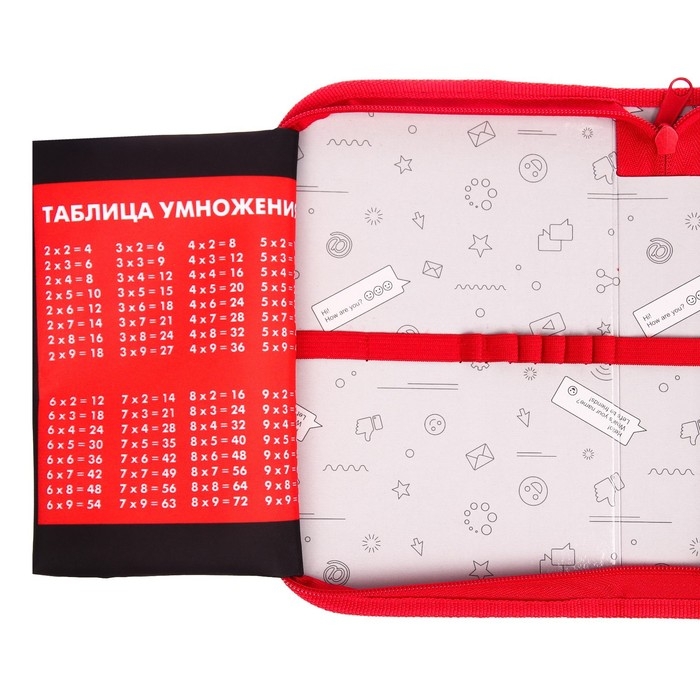 Пенал каркасный, 1 секция, 140х210х40 мм, откидной карман, тканевый, Мстители Пенал каркасный, 1 секция, 140х210х40 мм, откидной карман, тканевый, Мстители