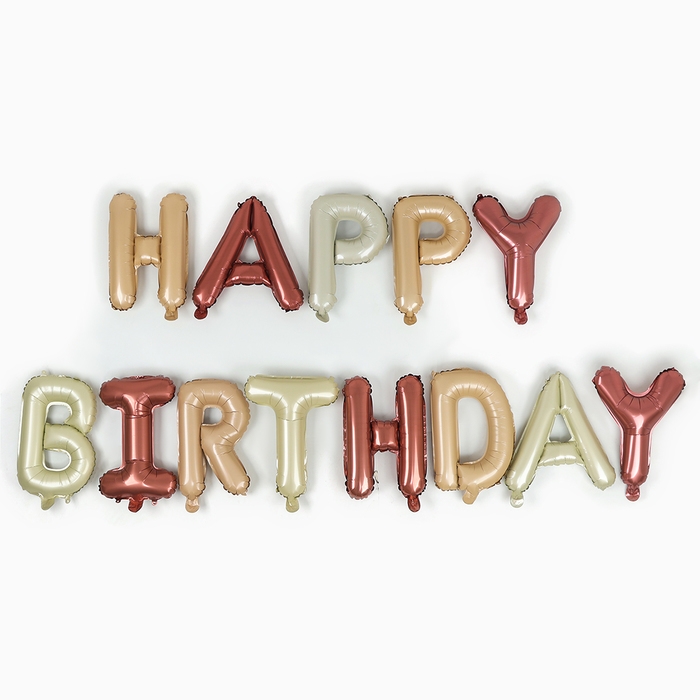 Надпись фольгированная 16 Надпись фольгированная 16" «С Днём Рождения»