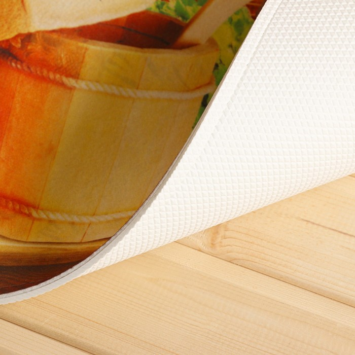 Коврик придверный  Коврик придверный "Добро пожаловать в баньку", 60 х 40 см